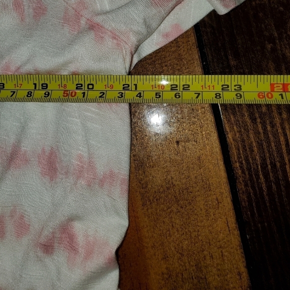 𝅺Cold shoulder pink and white striped top Lane Bryant 18-20 - Picture 3 of 7